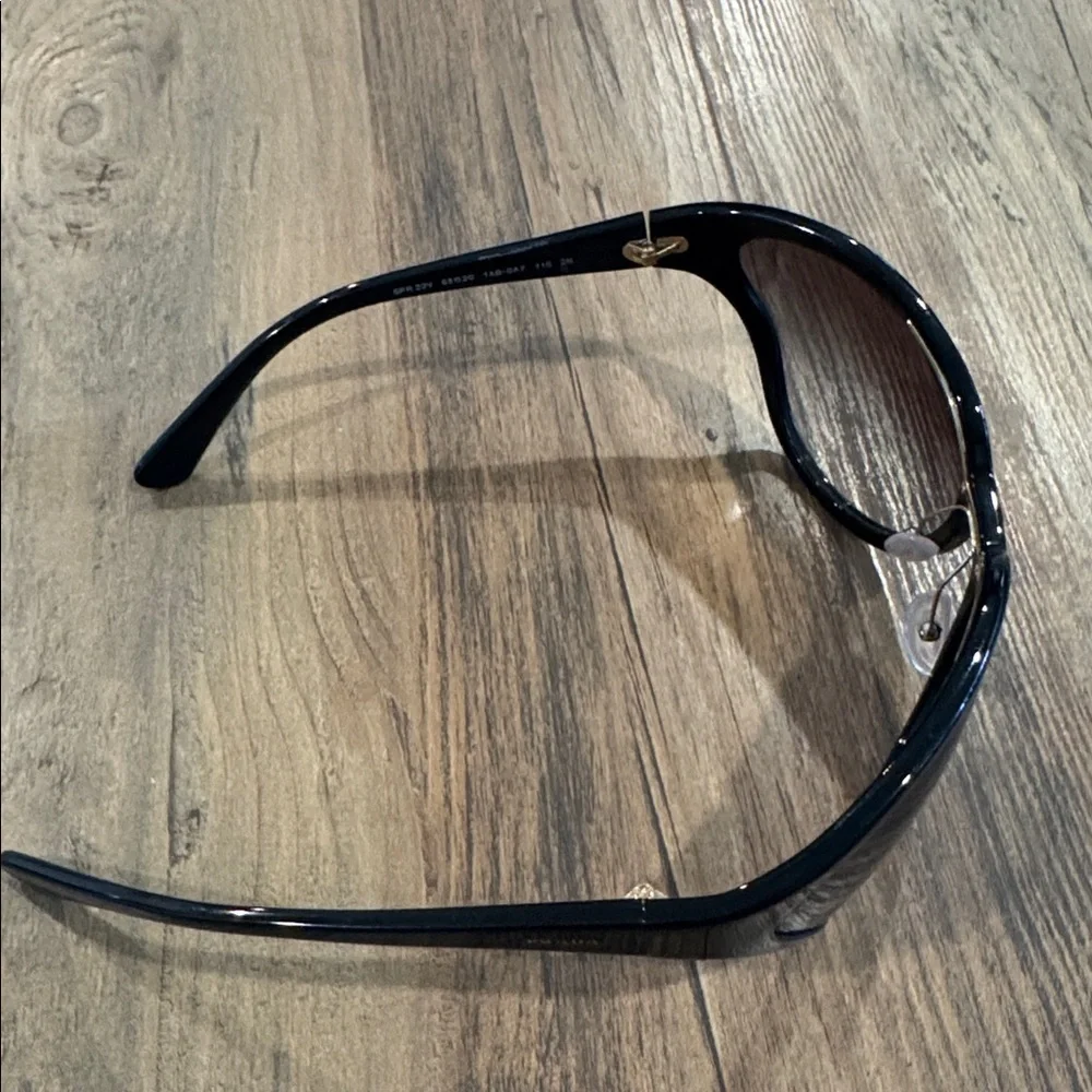 Prada Cateye Black Oversized Sunglasses